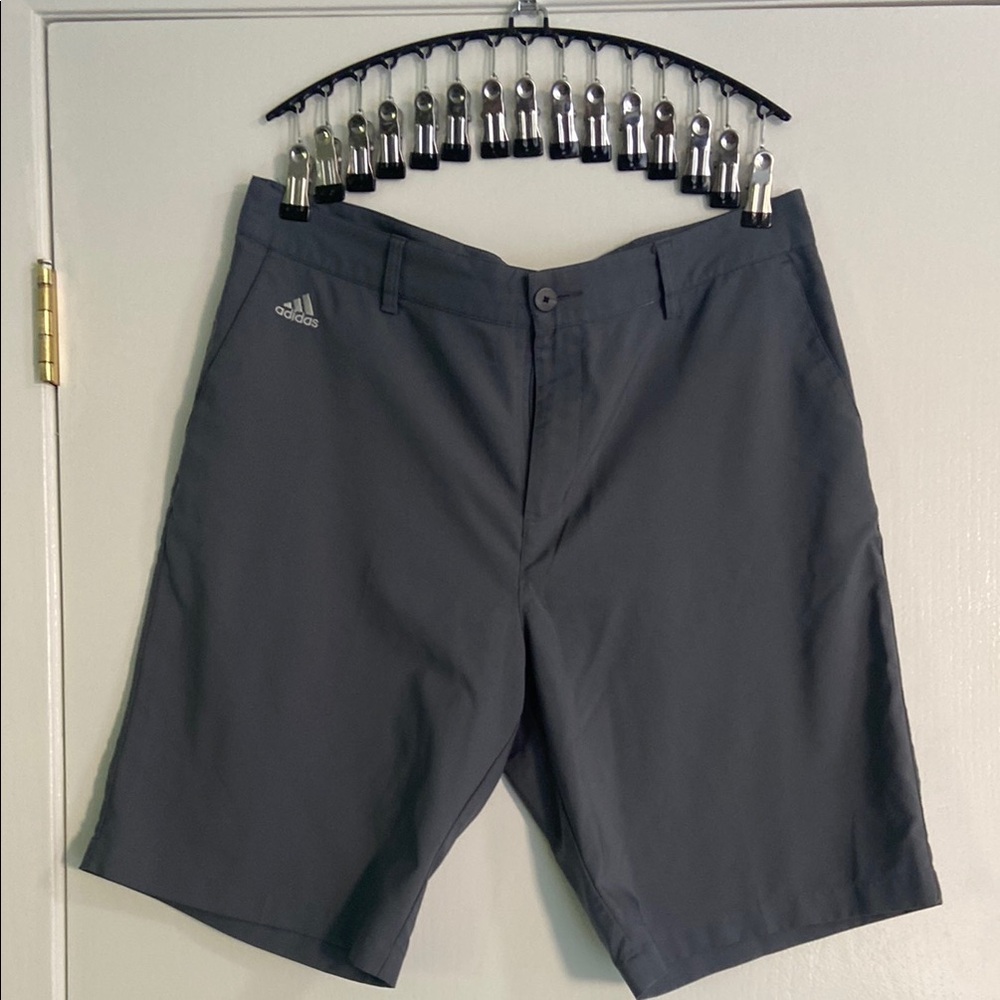 Adidas Gray Athletic Shorts Versatile Comfort